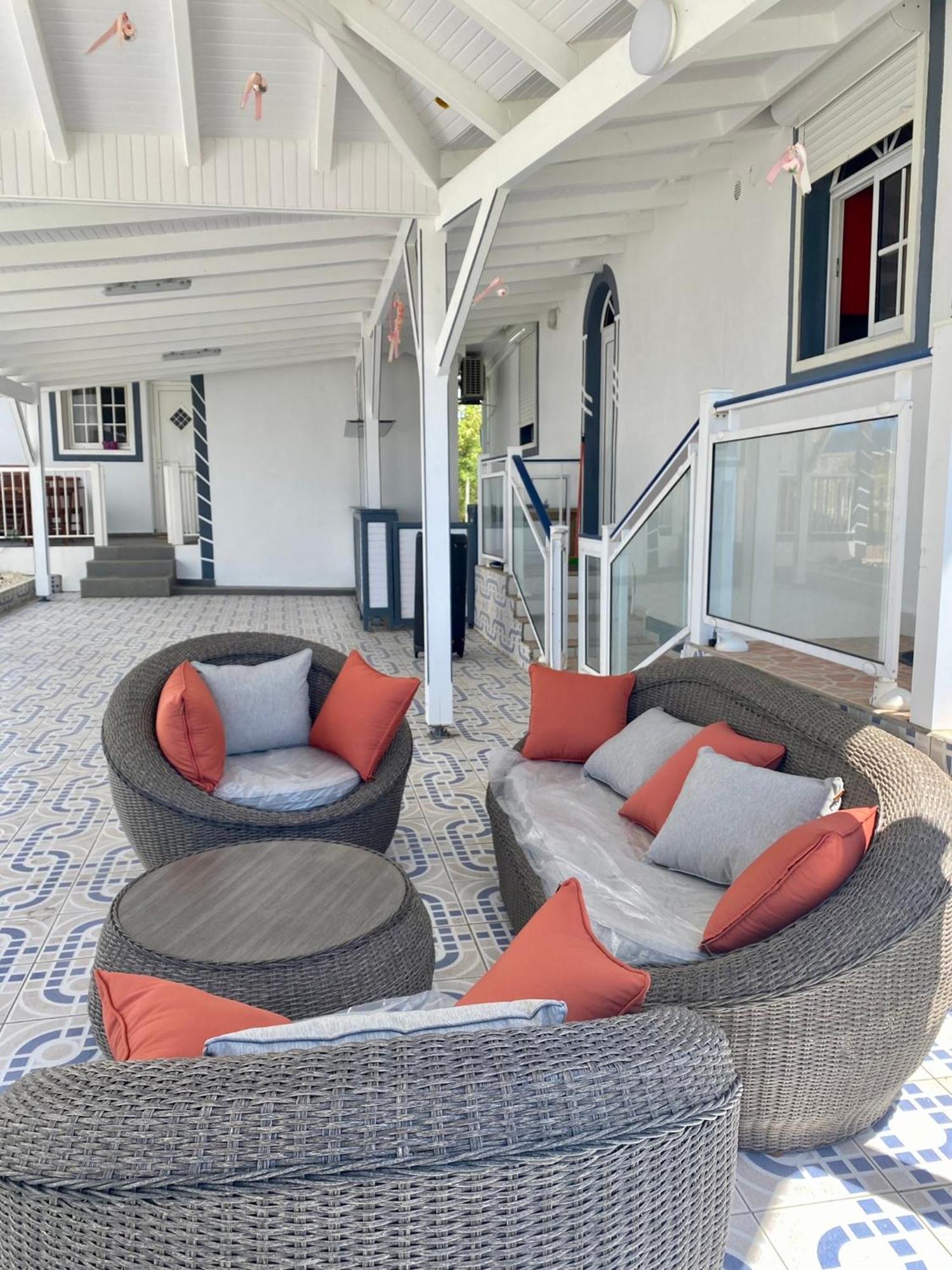 Bungalow Tafial vue sur mer Sainte-Anne  Bagian luar foto