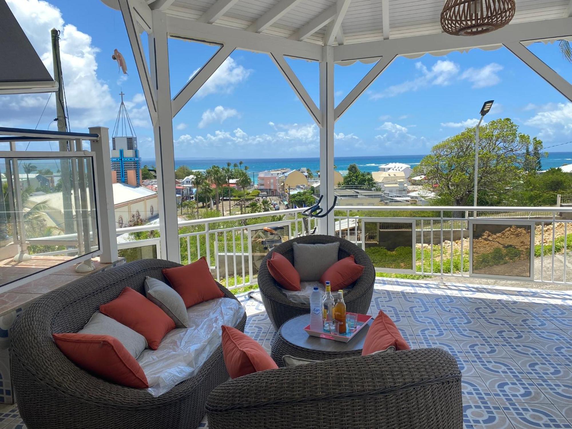 Bungalow Tafial vue sur mer Sainte-Anne  Bagian luar foto