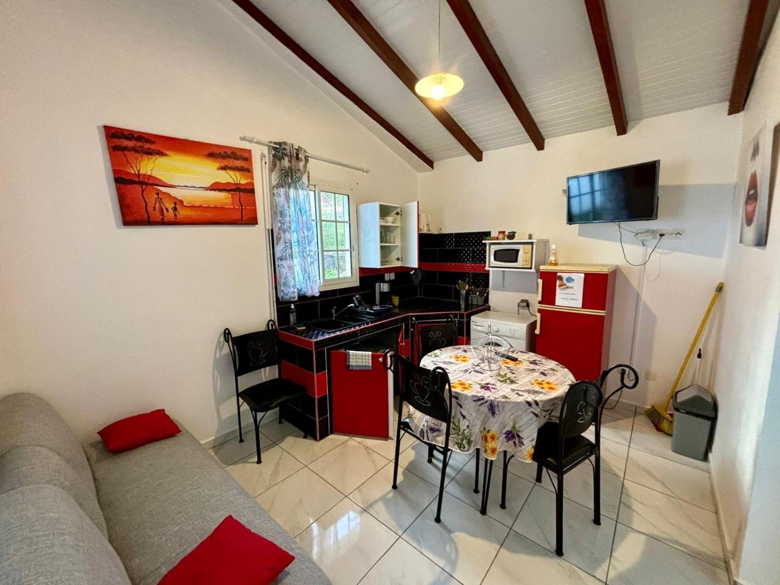 Bungalow Tafial vue sur mer Sainte-Anne  Bagian luar foto